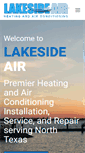Mobile Screenshot of lakeside-air.com